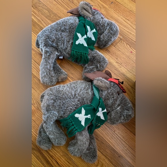 Set of 2 Christmas Moose - Picture 2 of 5